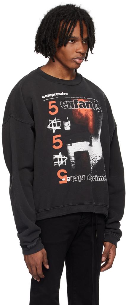 Enfants Riches Déprimés Black Comprende Sweatshirt