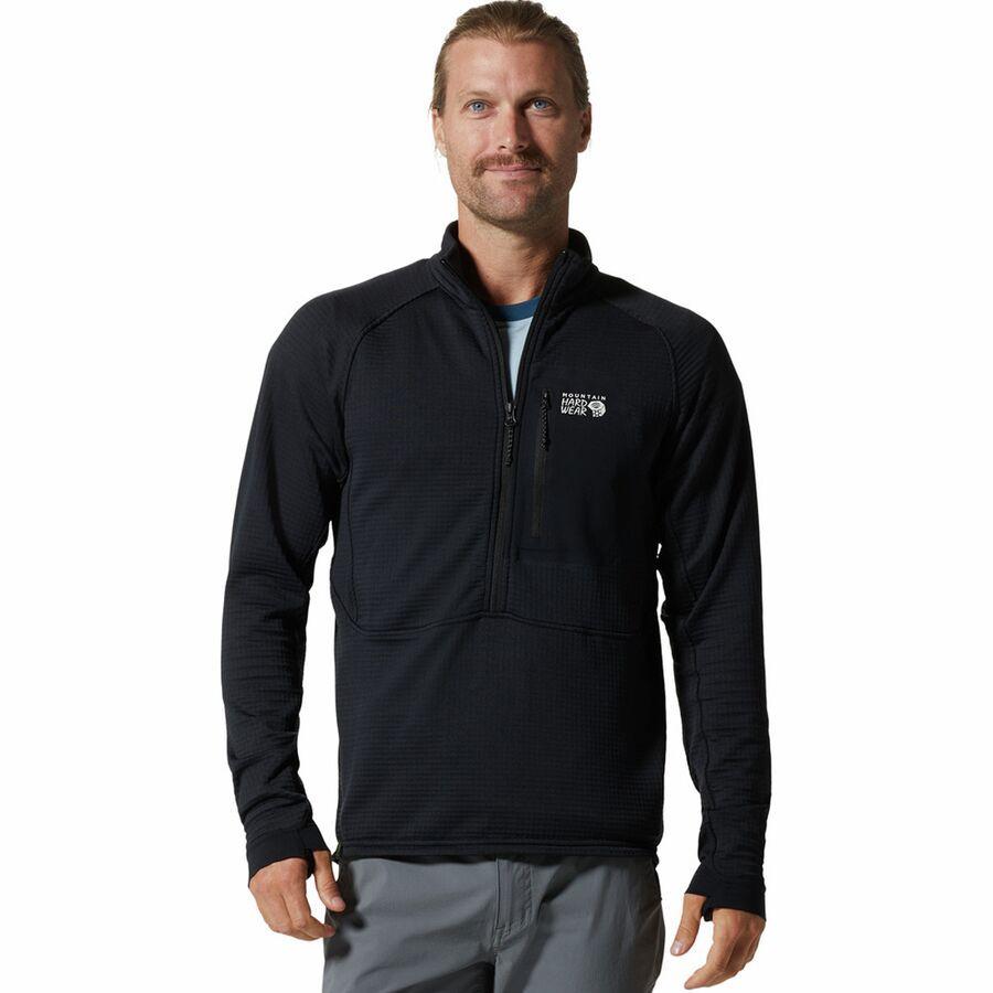 Mountain Hardwear Polartec Power Grid Half-Zip Jacket - Men's