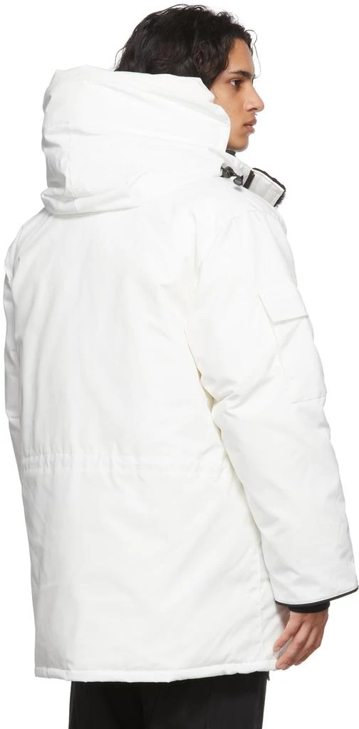 Canada Goose White Down Fur-Free Expedition Parka 3