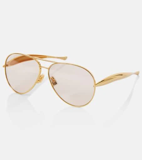 Bottega Veneta Sardine aviator sunglasses 4