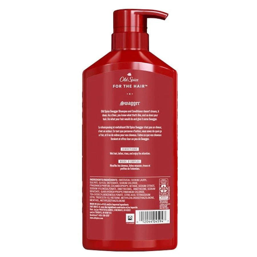 Old Spice Shampoo and Conditioner for Men, Swagger 2 in 1 Cedarwood and lime 8