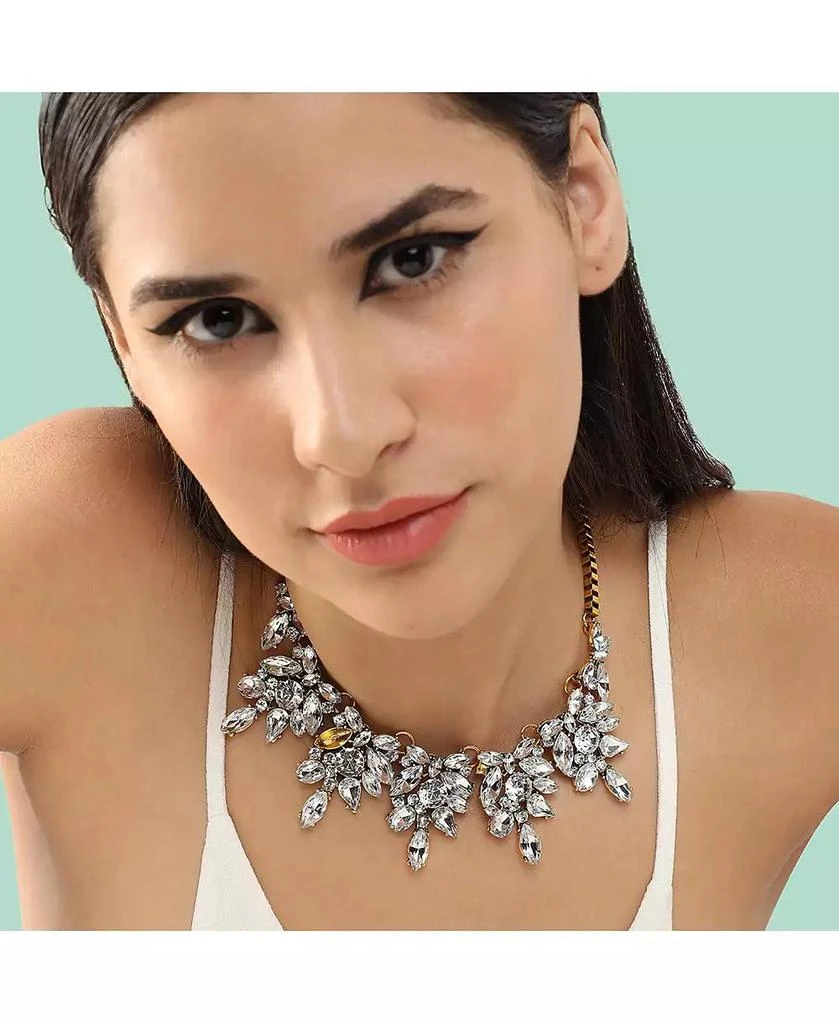 SOHI Chunky Crystal Statement Necklace 3