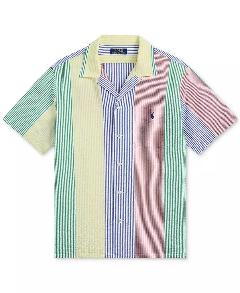 Ralph Lauren Men's Classic-Fit Striped Seersucker Shirt 5
