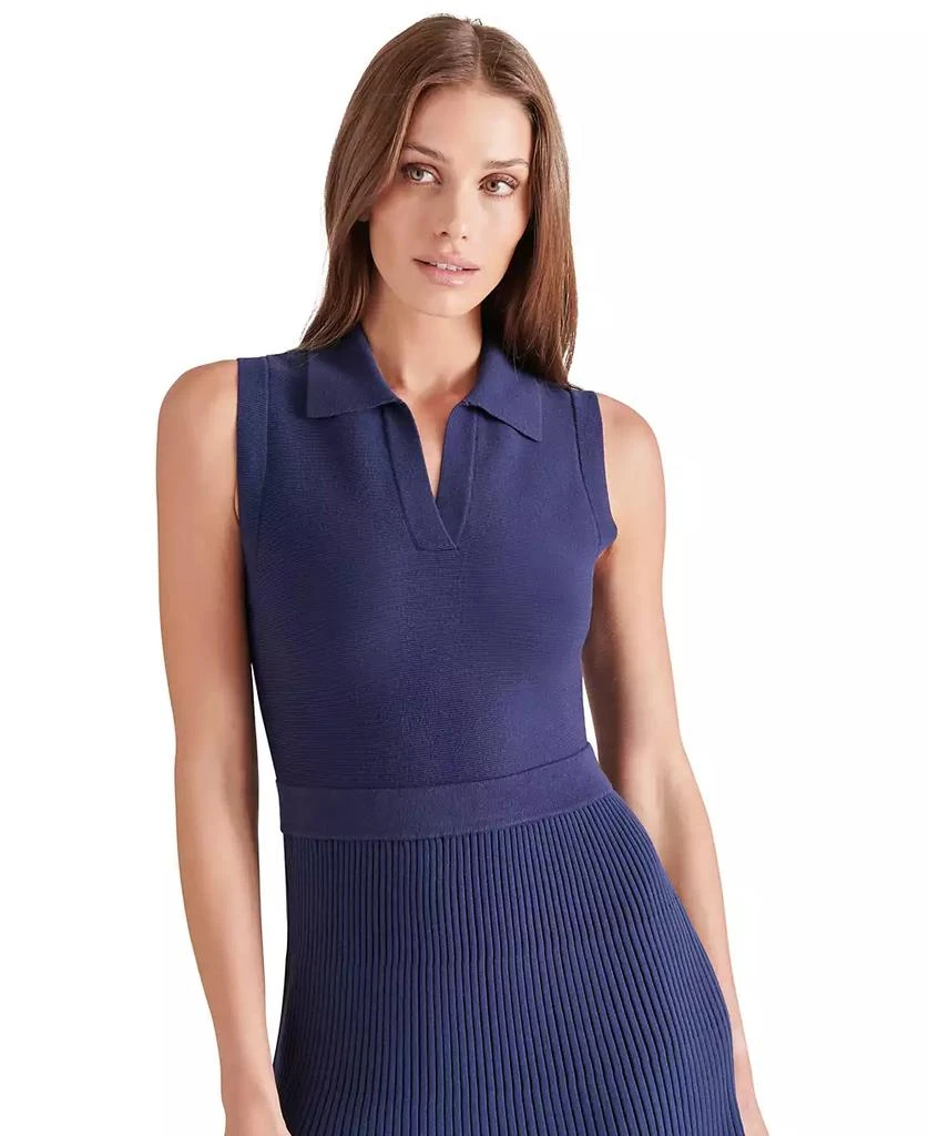 Steve Madden Women's Ramy Polo Sleeveless Sweater Dress 6