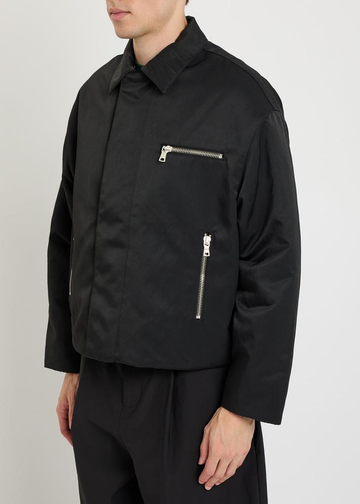 MKI Miyuki Zoku Padded shearling-collar nylon jacket - BeyondStyle