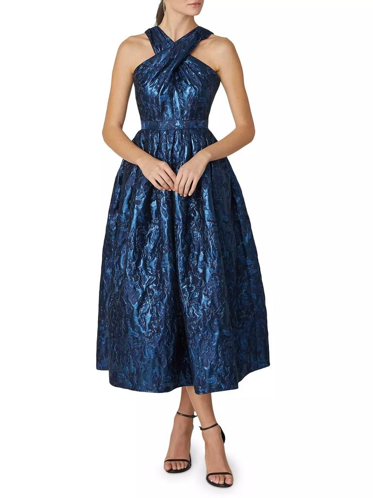 Shoshanna Ivanna Jacquard Cocktail Dress 2