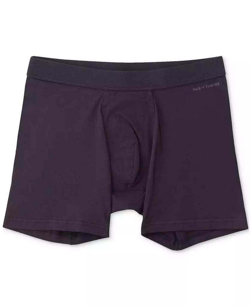 Pair Of Thieves Men's Quick Dry 3-Pk. Action Blend Cotton 5" Boxer Briefs