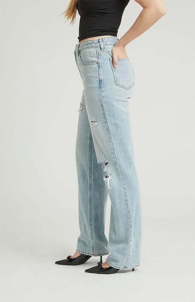 PacSun Light Indigo Ripped '90s Boyfriend Jeans 3
