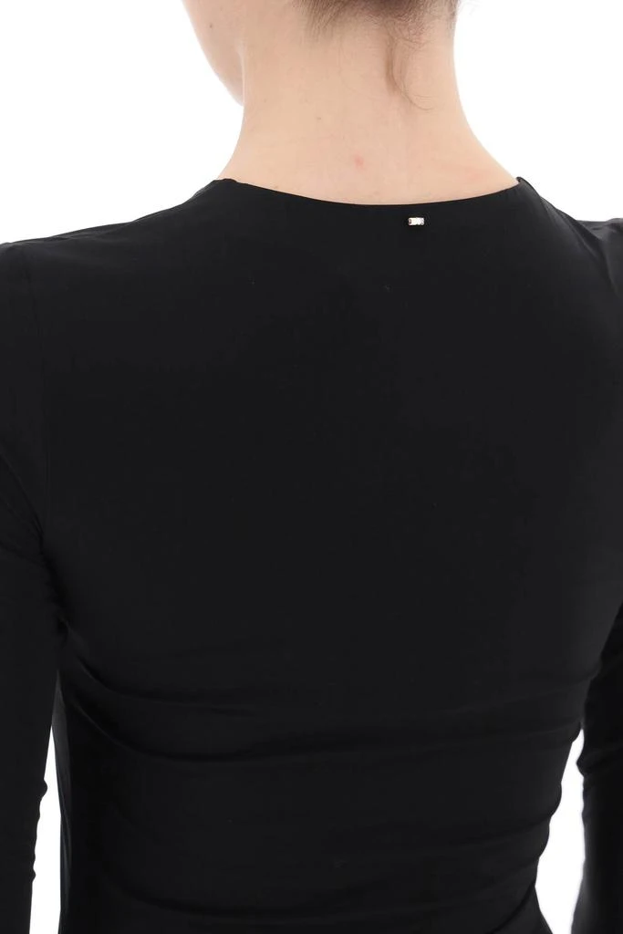 SPORTMAX stretch jersey long-sleeved t-shirt 4