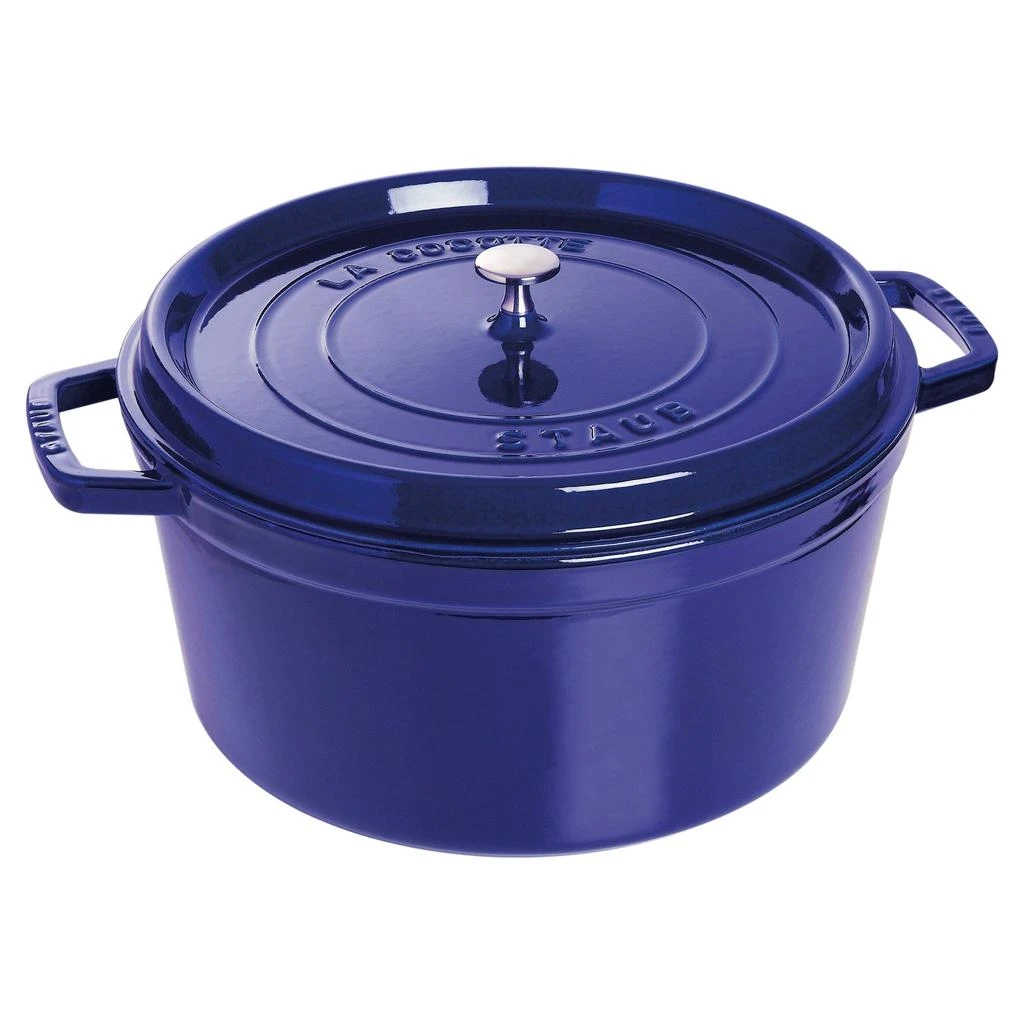 Staub Cast Iron 13.25-qt Round Cocotte 1