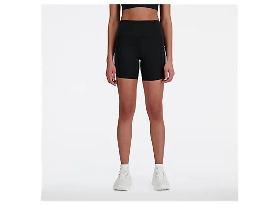 New Balance Run For Life NB Sleek Pocket High Rise Short 6" 1