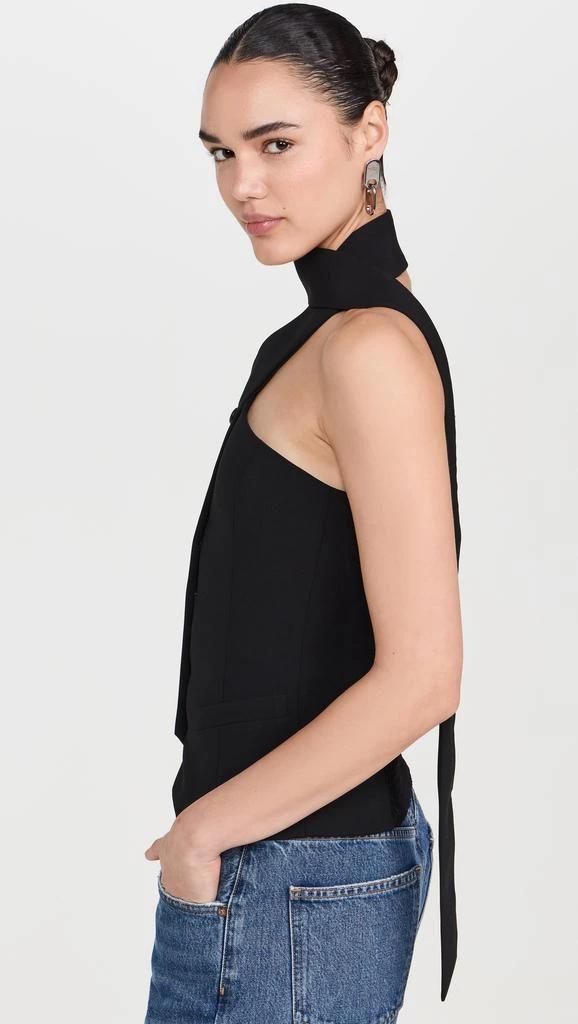 Pixie Market Mara Choker Neck Strap Button Top 3