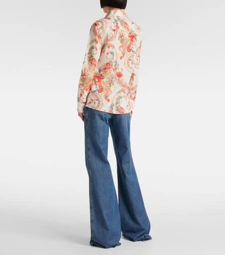 ETRO Paisley cotton-blend shirt 3