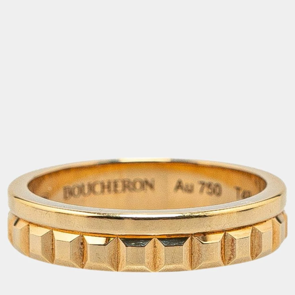 Boucheron Boucheron 18K Yellow Gold Quatre Radiant Ring Size Japan 8 EU 48 2