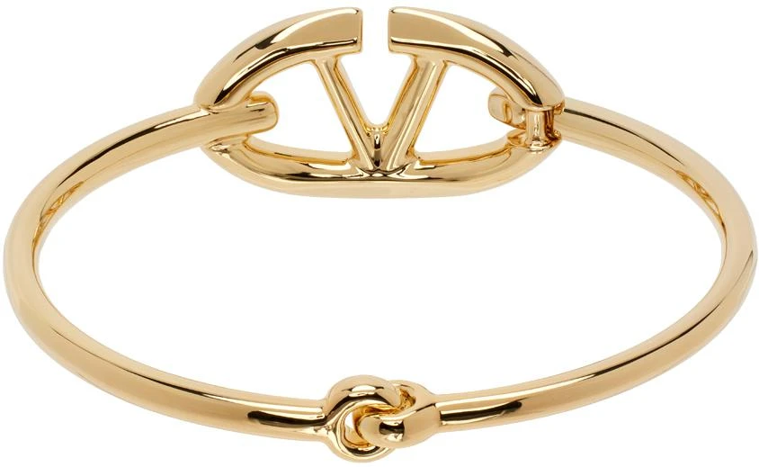 Valentino Garavani Gold VLogo The Bold Edition Bracelet 2