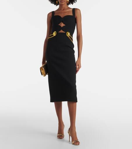 新作【Rebecca Vallance】Chelsea embellished cutout dress REBECCA VALLANCE Chelsea embellished cutout bustier dress