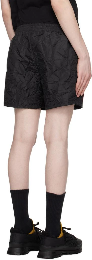 424 Black Crinkled Shorts 3