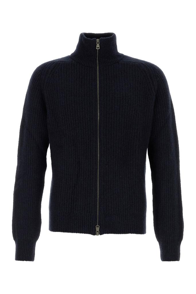 Johnstons of Elgin Navy blue cashmere cardigan