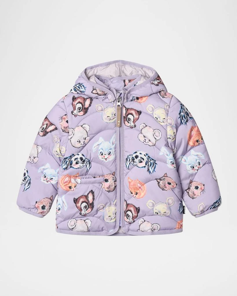 MOLO Kid
s Harmony Quilted Rain Jacket, Size 6M-2