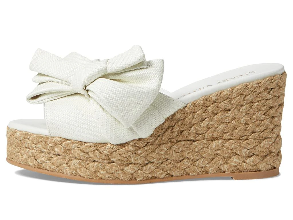 Stuart Weitzman Loveknot Espadrille Wedge Slide 4