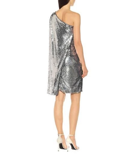 Stella McCartney One-shoulder sequined minidress 3