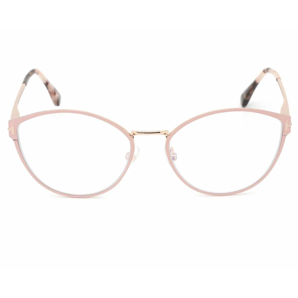 Tom Ford Tom Ford Women's Eyeglasses - Pink Cat-Eye Full-Rim Metal Frame | FT5573-B 072 2