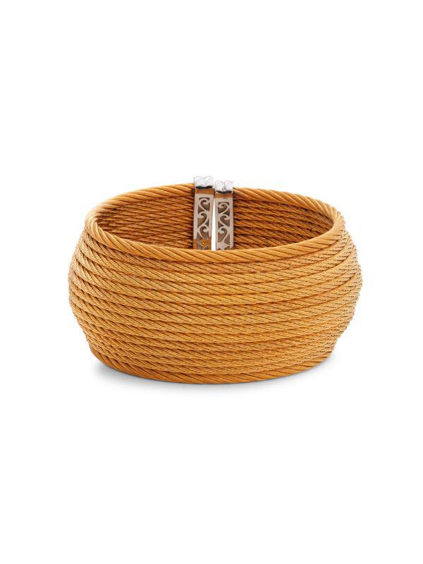 ALOR Stainless Steel Cuff Bracelet