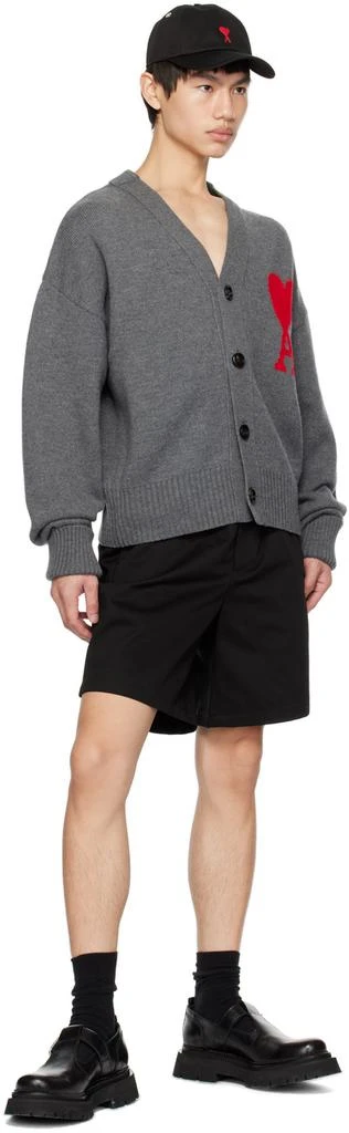 AMI Gray Ami de Cœur Cardigan 4