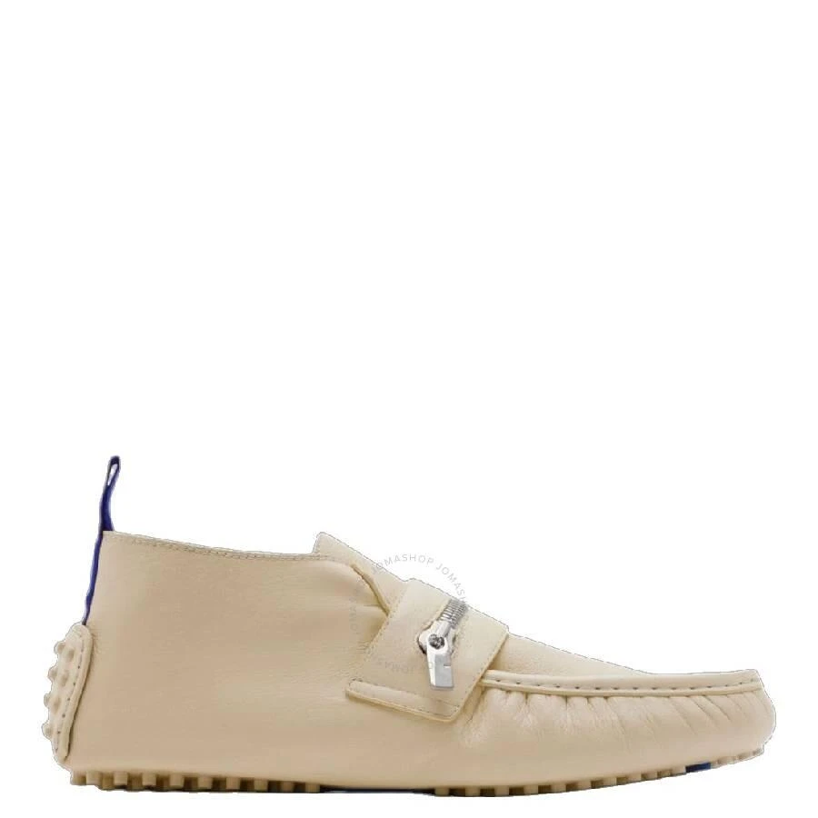 Burberry Motor High Zipped Leather Loafers 1