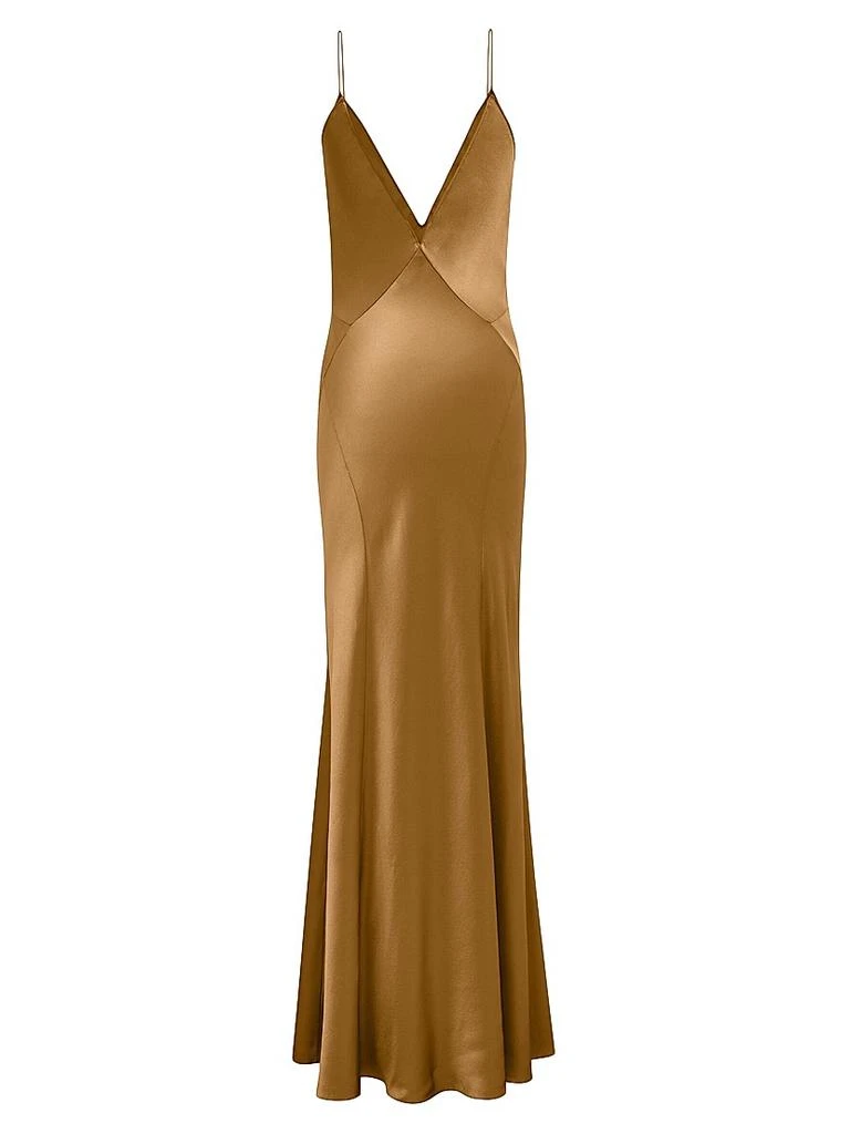 yves saint laurent gold dress 1970s Yves Saint Laurent Couture Evening Dress – Swank Vintage