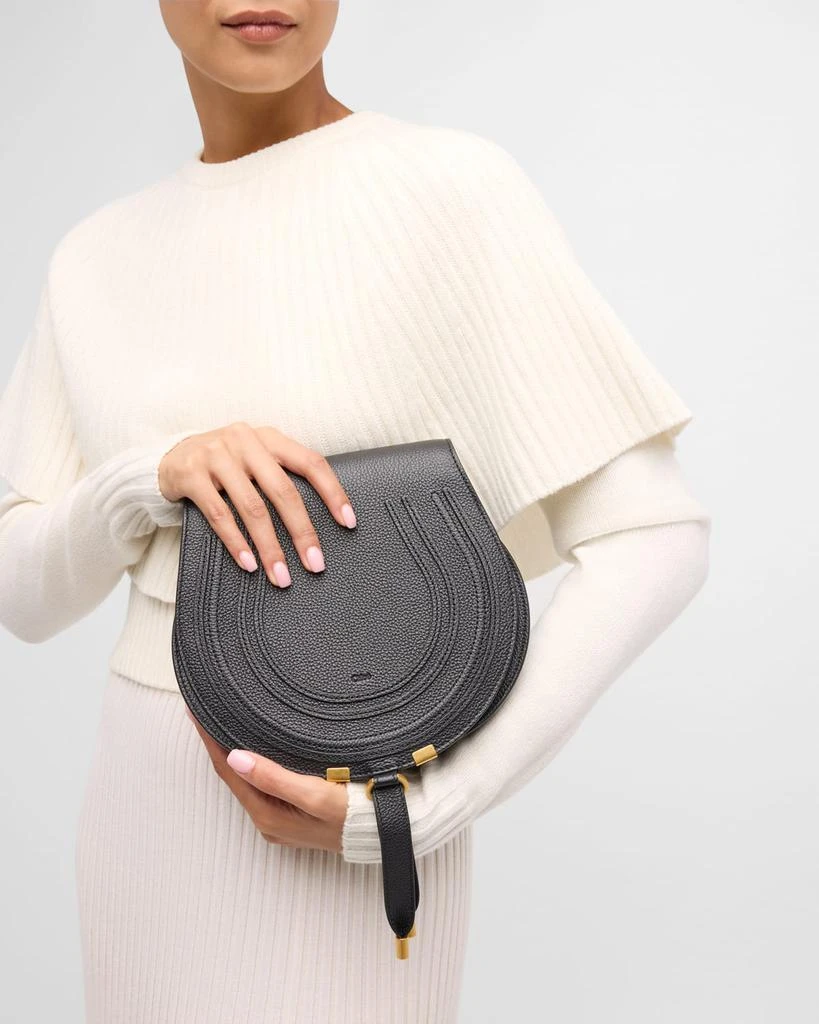 Chloé Marcie Medium Slim Crossbody Bag in Grained Calfskin 5