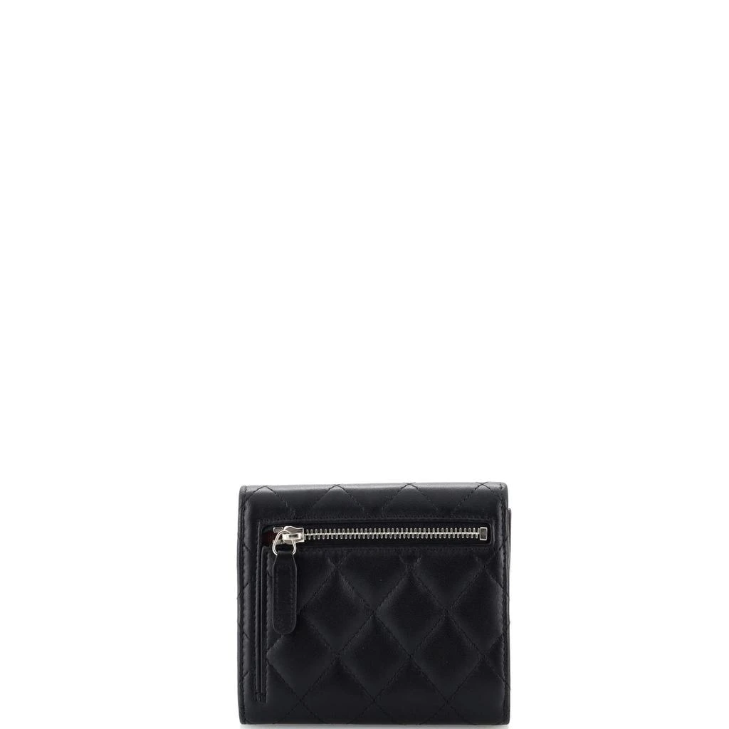 Chanel CC Compact Classic Flap Wallet Quilted Lambskin 3