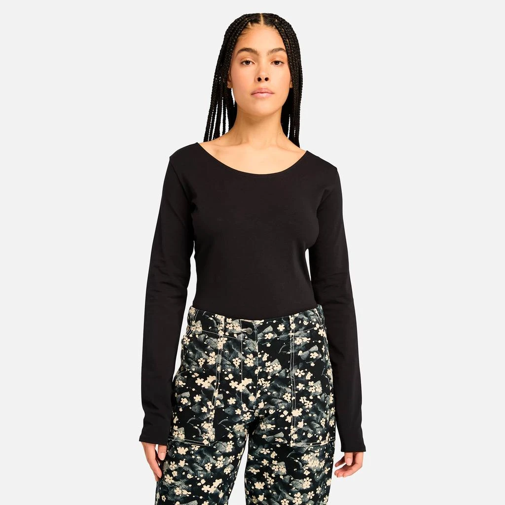 Timberland Women's Slim Fit Long-Sleeve T-Shirt 6