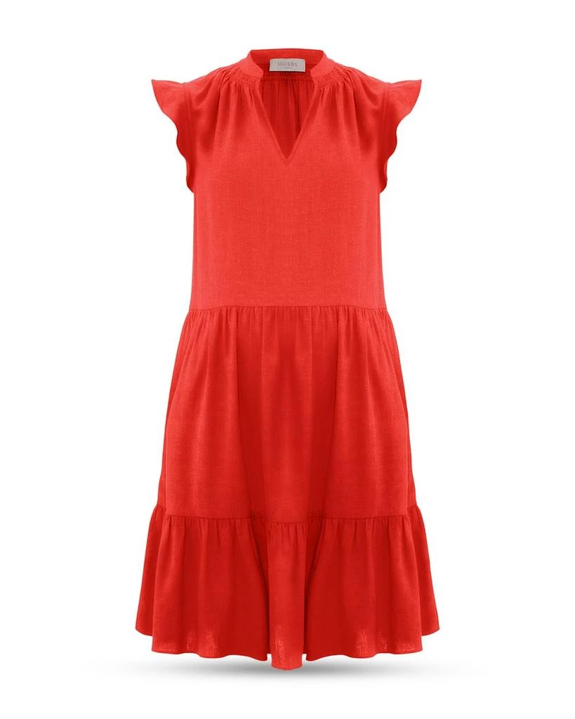 HOBBS LONDON Estella Sleeveless Tiered Dress 6
