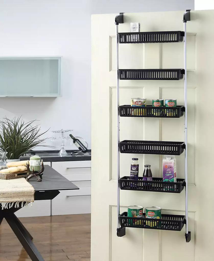 Neu Home Over the Door 6 Tier Basket Organizer
