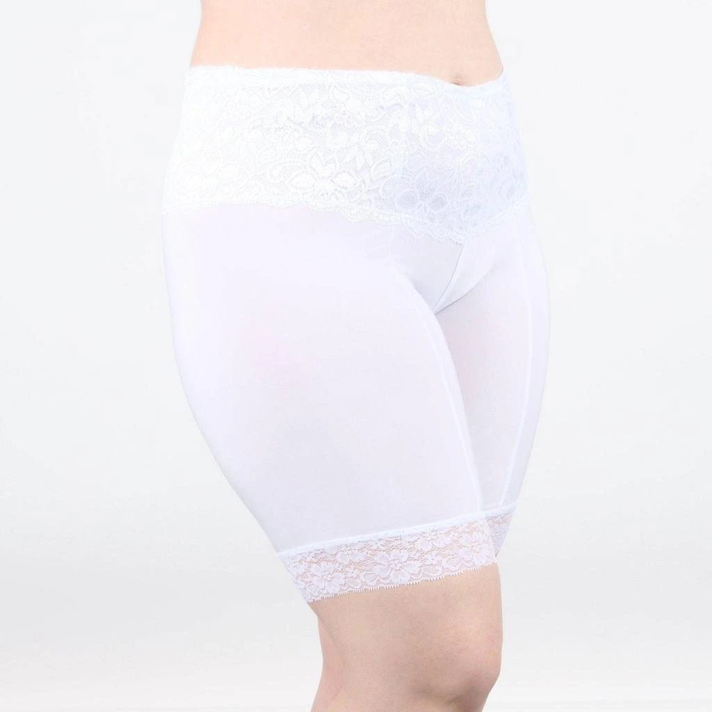 Undersummers by CarrieRae Lace Anti Chafing Shortlette Slipshort 9" 6