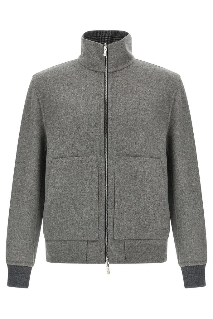 Brunello Cucinelli Brunello Cucinelli Reversible Bomber Jacket 3