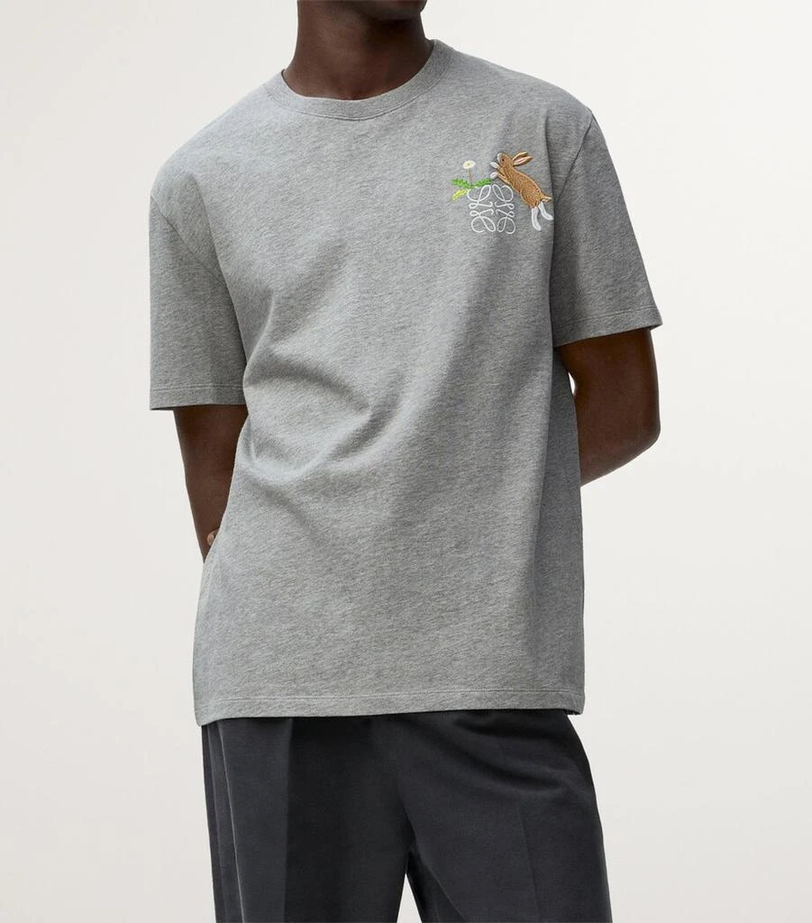Loewe x Suna Fujita Bunny Logo T-Shirt 3