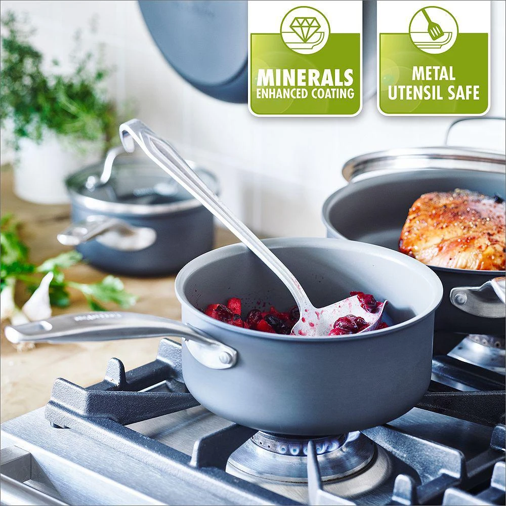 Greenpan Chatham 10-Piece Ceramic Nonstick Cookware Set 3
