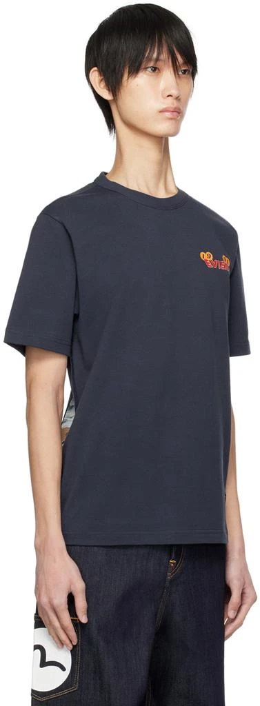 Evisu Navy Daicock T-Shirt 2