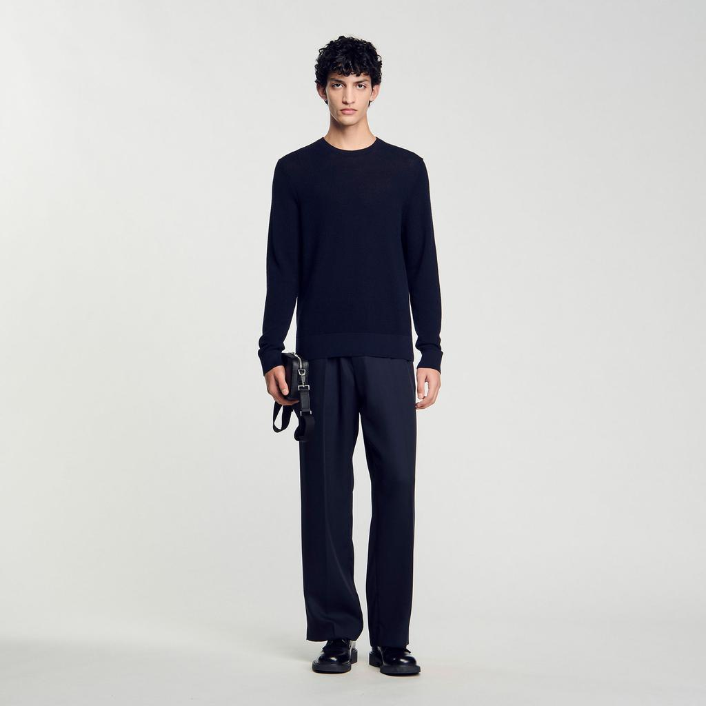 Sandro Textured knit sweater