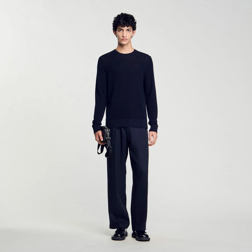 Sandro Textured knit sweater 1