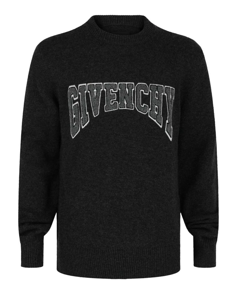 Givenchy Logo Wool-Blend Sweater 1