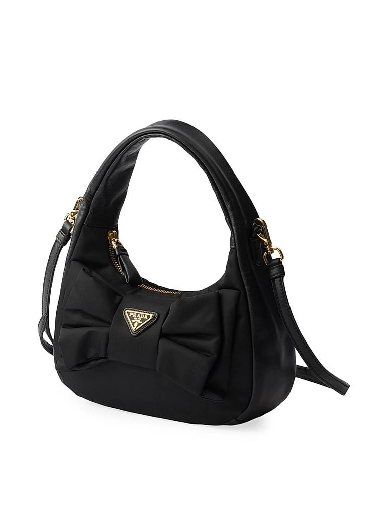 Prada Re-Nylon and Nappa Leather Mini Bag with Bow 2