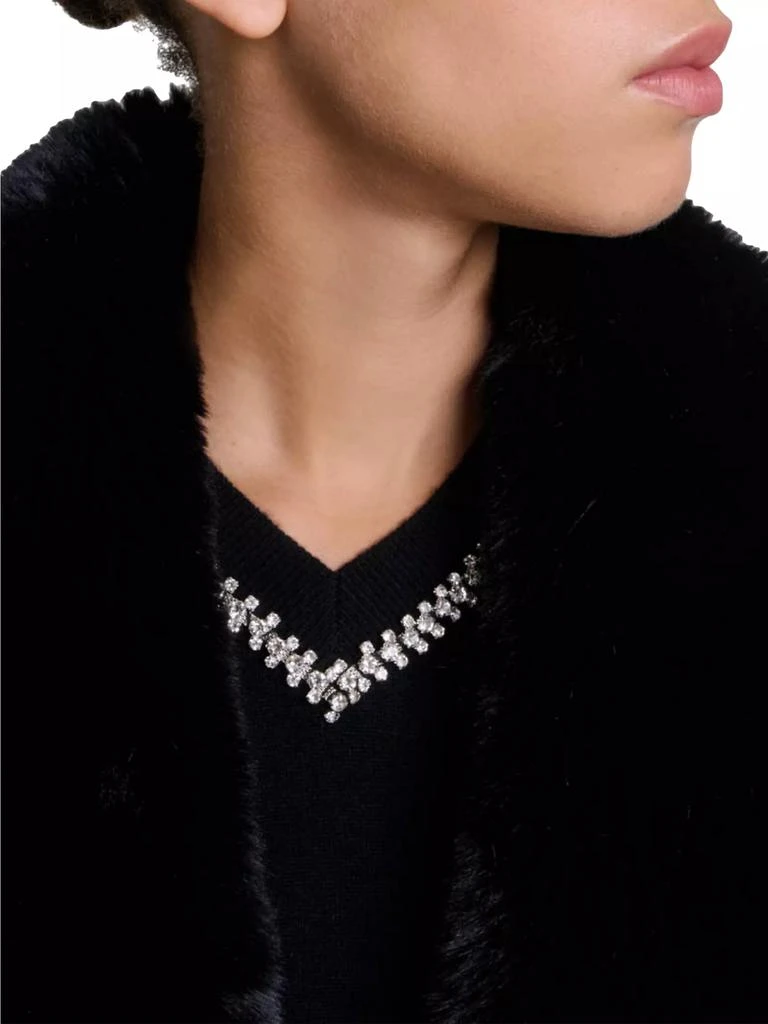 Maje Double-Faced Mid-Length Coat 6