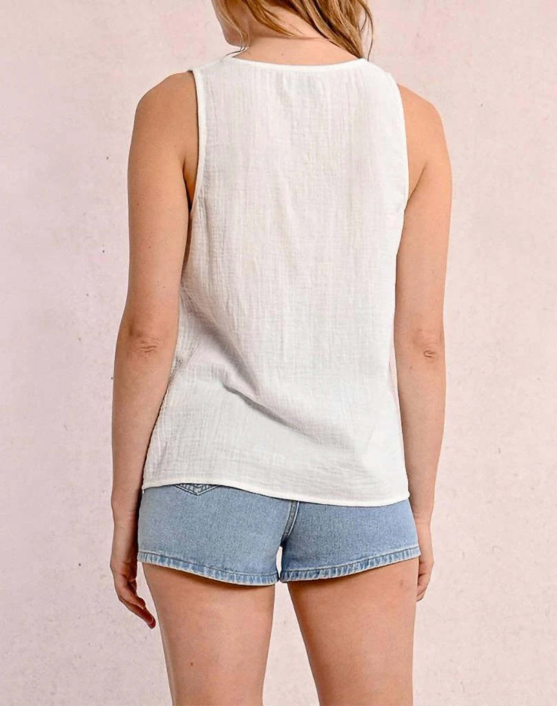 Molly Bracken Molly Bracken - Washed Cotton Tank Top 3