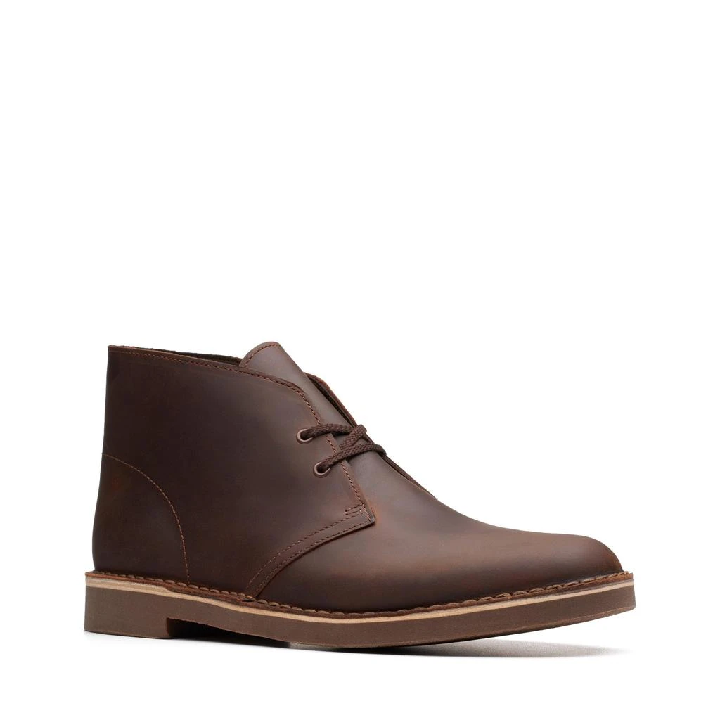Clarks BUSHACRE 2 in Brown Leather 2