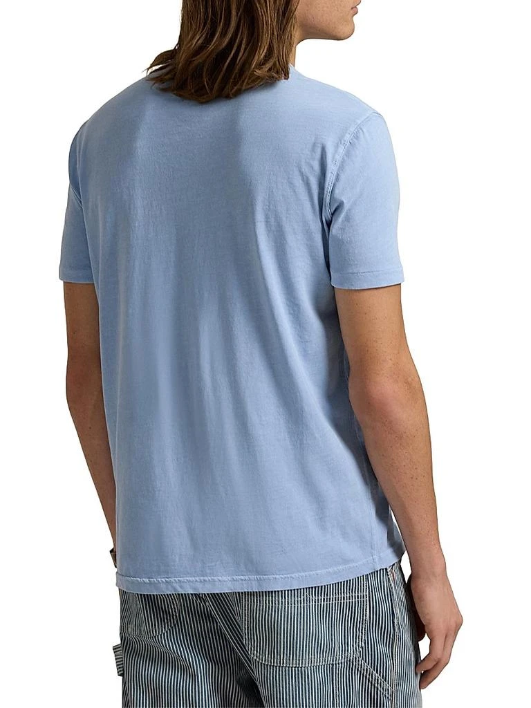Ralph Lauren Slub Jersey Short-Sleeve Henley Shirt 4