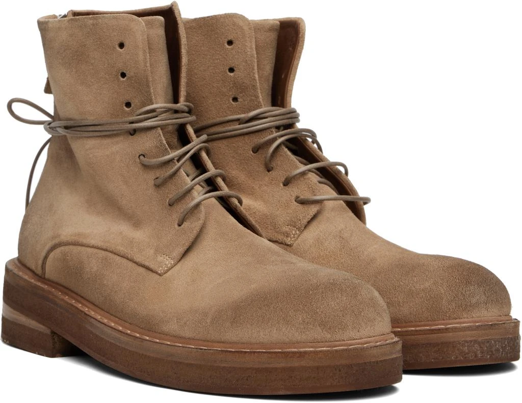 Marsèll Tan Parrucca Combat Boots 4