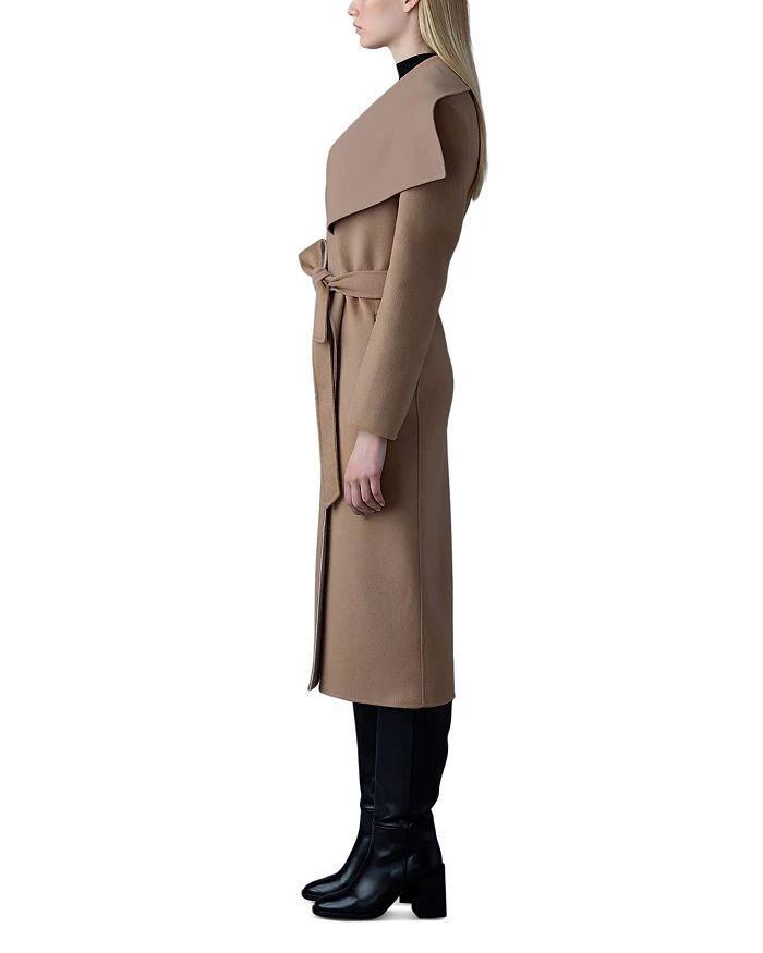 Mackage Mai Lightweight Wrap Wool Coat 3